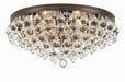Crystorama Calypso Six Light Flush Mount