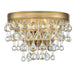 Crystorama Calypso Two Light Wall Sconce