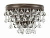 Crystorama Calypso Two Light Wall Sconce