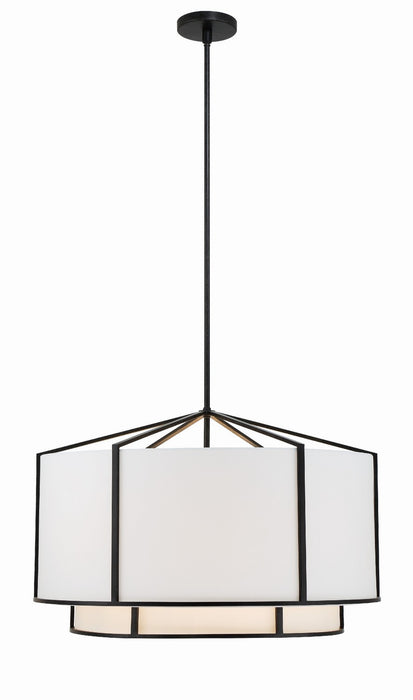 Crystorama Carlyn Six Light Chandelier