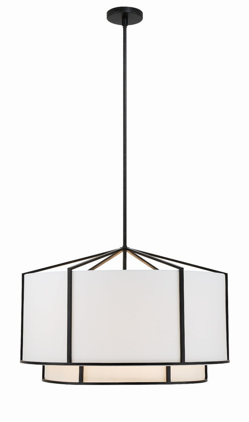 Crystorama Carlyn Six Light Chandelier