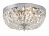 Crystorama Ceiling Mount Three Light Flush Mount