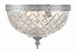 Crystorama Ceiling Mount Two Light Flush Mount