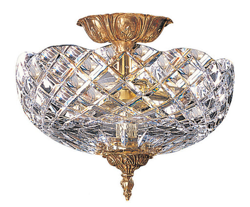 Crystorama Ceiling Mount Two Light Semi Flush Mount