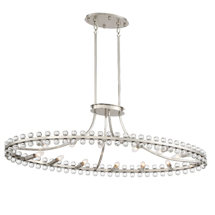 Crystorama Clover 12 Light Chandelier