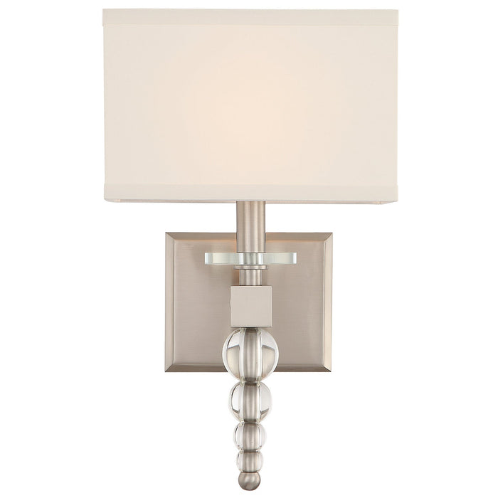 Crystorama Clover One Light Wall Sconce
