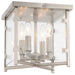 Crystorama Danbury Four Light Flush Mount