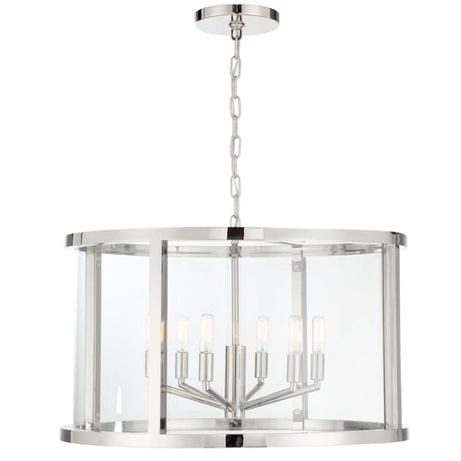 Crystorama Devon Six Light Chandelier