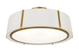 Crystorama Fulton Six Light Semi Flush Mount