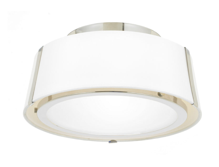 Crystorama Fulton Two Light Semi Flush Mount