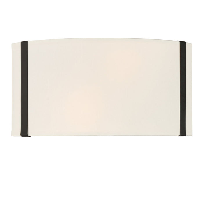 Crystorama Fulton Two Light Wall Sconce