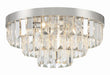 Crystorama Hayes Eight Light Flush Mount