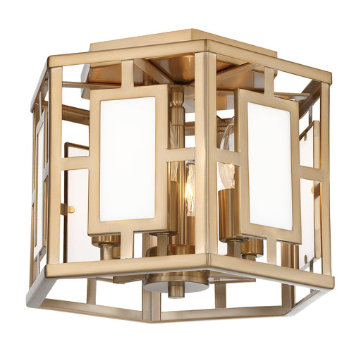 Crystorama Hillcrest Six Light Semi Flush Mount