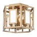 Crystorama Hillcrest Six Light Semi Flush Mount