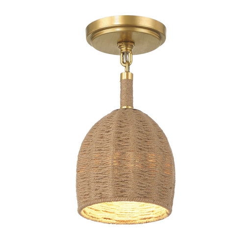 Crystorama Jace LED Semi Flush Mount
