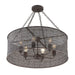Crystorama Jasmine Six Light Chandelier