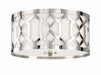 Crystorama Jennings Three Light Flush Mount