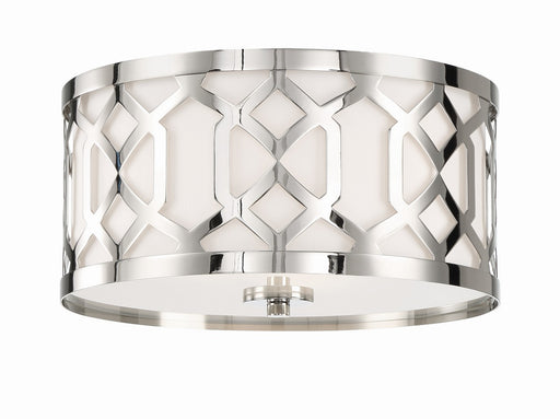 Crystorama Jennings Three Light Flush Mount