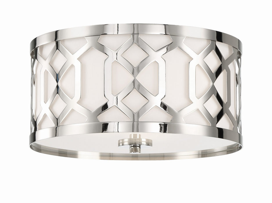 Crystorama Jennings Three Light Flush Mount