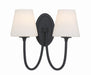 Crystorama Juno Two Light Wall Sconce