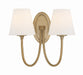 Crystorama Juno Two Light Wall Sconce