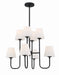 Crystorama Keenan Eight Light Chandelier