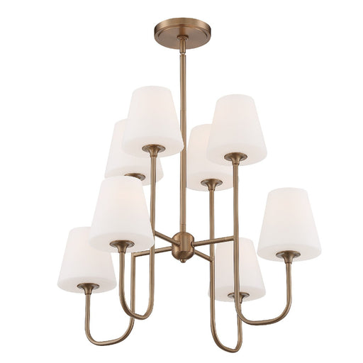 Crystorama Keenan Eight Light Chandelier