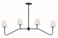 Crystorama Keenan Four Light Chandelier