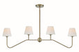 Crystorama Keenan Four Light Chandelier