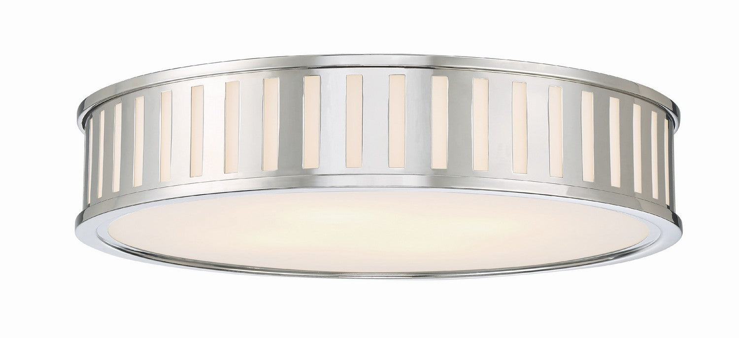 Crystorama Kendal Four Light Flush Mount