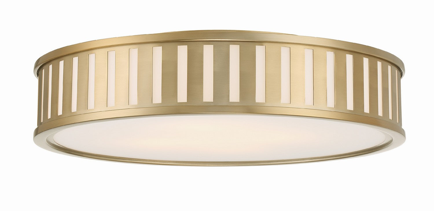 Crystorama Kendal Four Light Flush Mount
