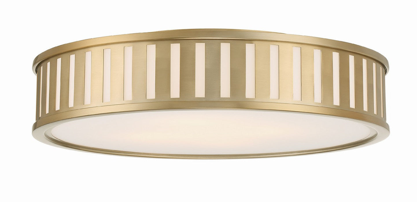 Crystorama Kendal Four Light Flush Mount