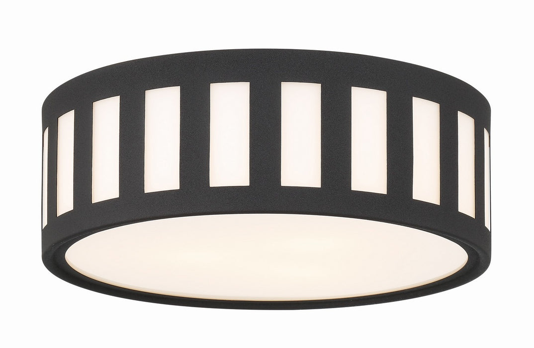 Crystorama Kendal Three Light Flush Mount