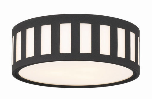 Crystorama Kendal Three Light Flush Mount