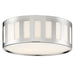 Crystorama Kendal Three Light Flush Mount