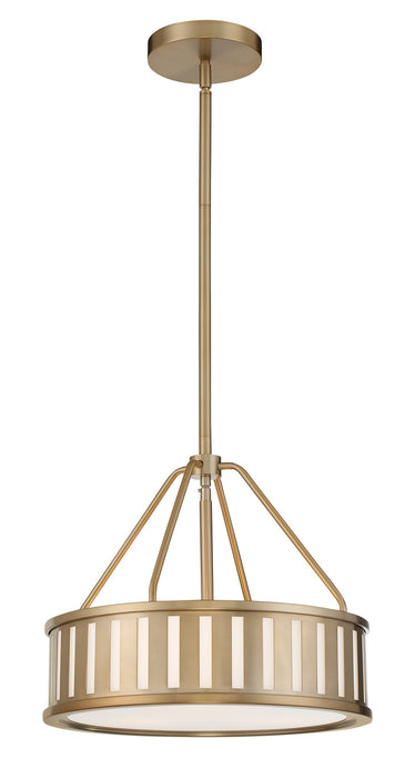 Crystorama Kendal Three Light Pendant