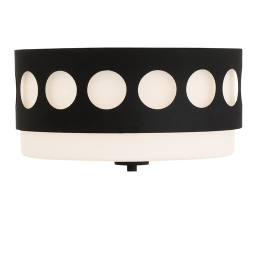 Crystorama Kirby Two Light Flush Mount