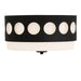 Crystorama Kirby Two Light Flush Mount