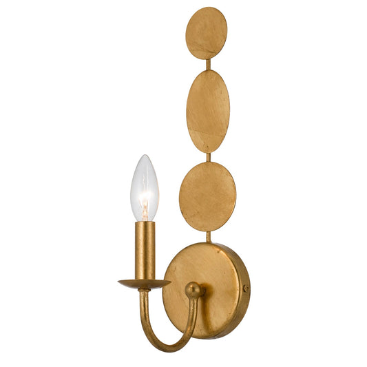 Crystorama Layla One Light Wall Sconce