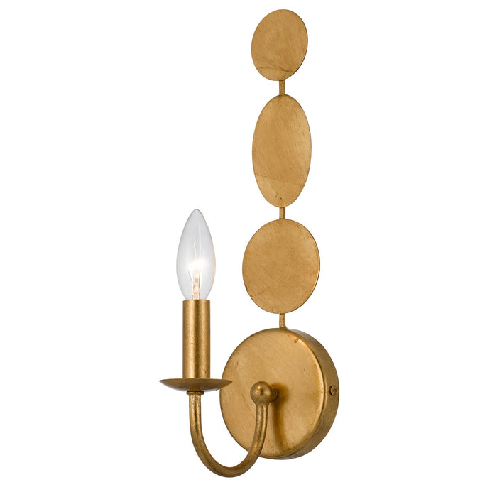 Crystorama Layla One Light Wall Sconce