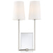 Crystorama Lena Two Light Wall Sconce