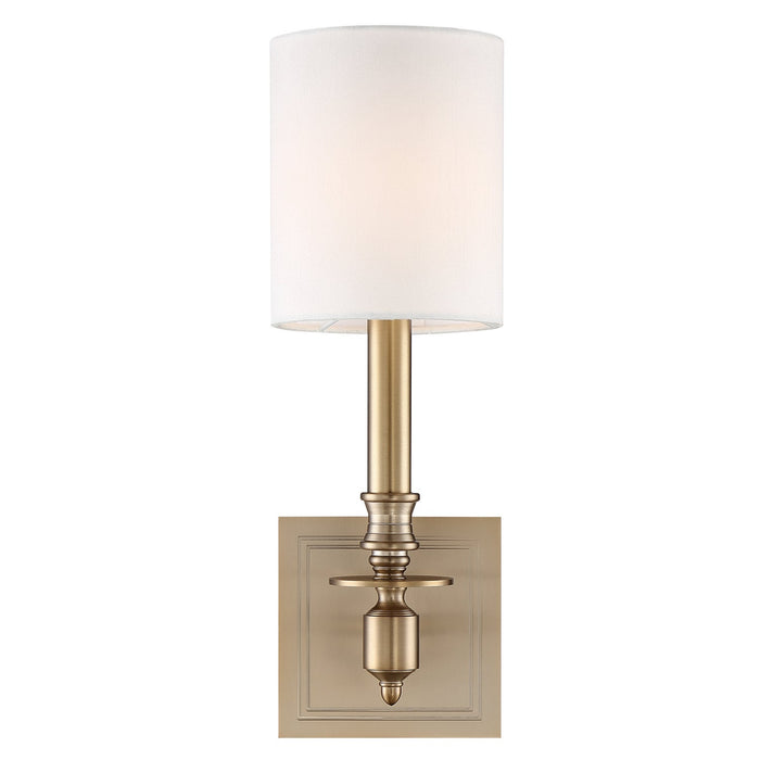 Crystorama Lloyd One Light Wall Sconce