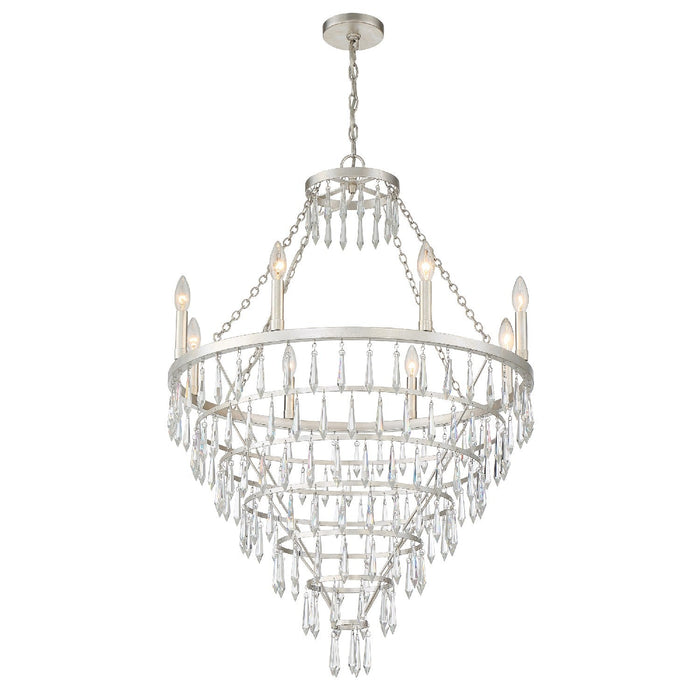 Crystorama Lucille Eight Light Chandelier