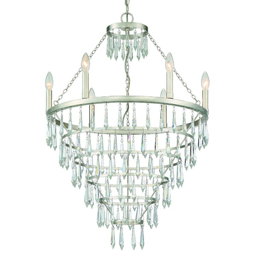Crystorama Lucille Six Light Chandelier