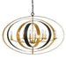 Crystorama Luna Eight Light Chandelier