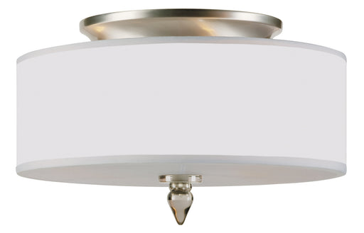 Crystorama Luxo Three Light Flush Mount