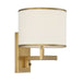 Crystorama Madison One Light Wall Sconce