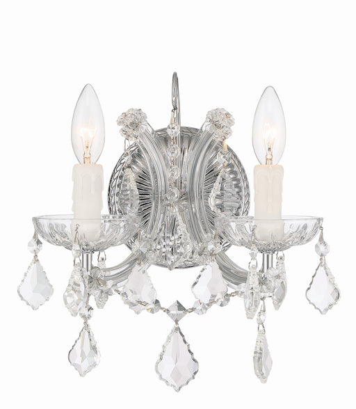 Crystorama Maria Theresa Double Wall Sconce