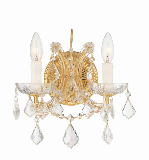 Crystorama Maria Theresa Double Wall Sconce