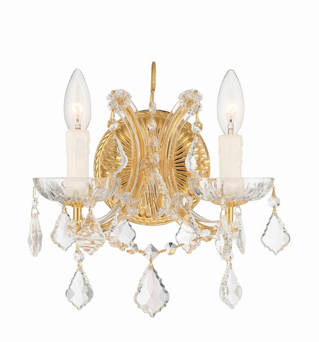 Crystorama Maria Theresa Double Wall Sconce